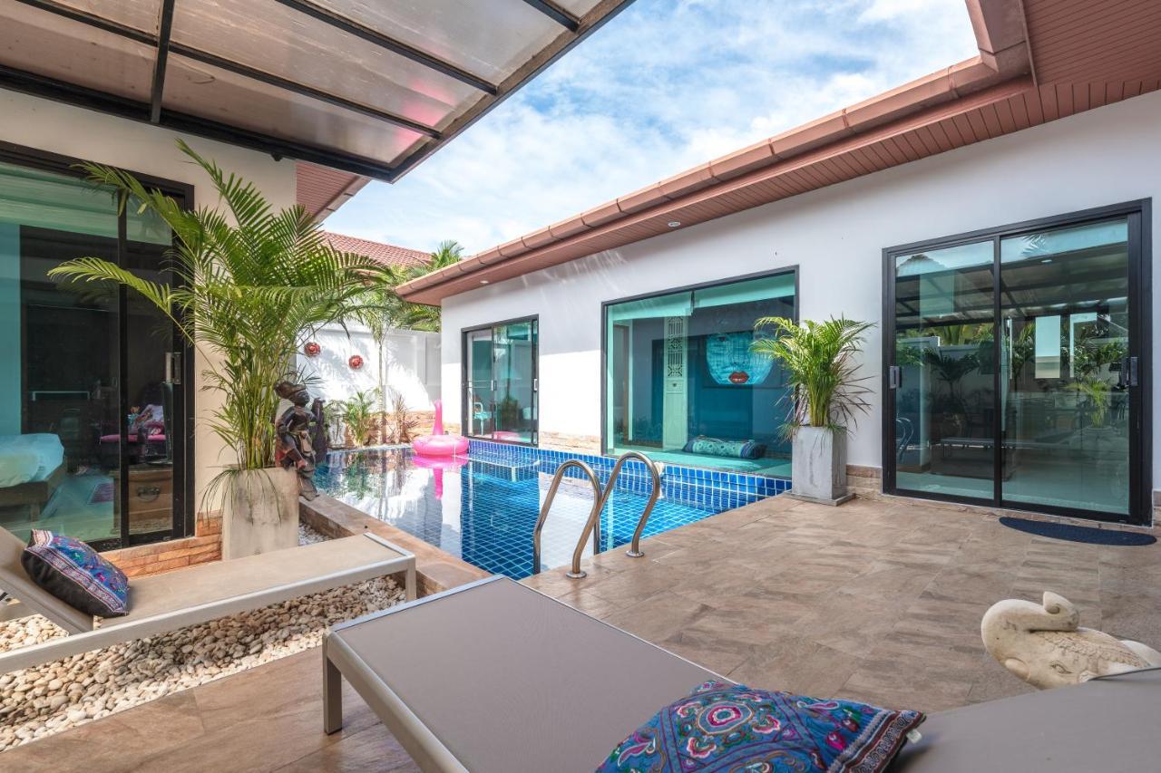 Unique Designer Art Villa Salika, 3Br & Private Pool, Near Rawai And Naiharn Beachs 반 사이 유안 외부 사진