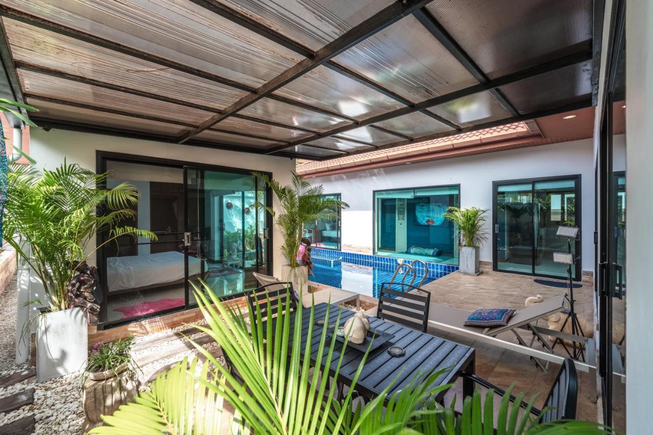 Unique Designer Art Villa Salika, 3Br & Private Pool, Near Rawai And Naiharn Beachs 반 사이 유안 외부 사진
