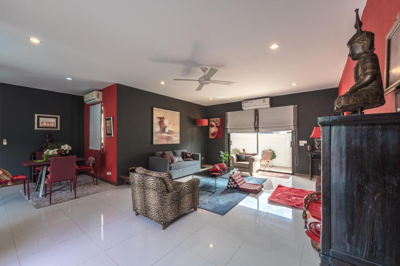 Unique Designer Art Villa Salika, 3Br & Private Pool, Near Rawai And Naiharn Beachs 반 사이 유안 외부 사진