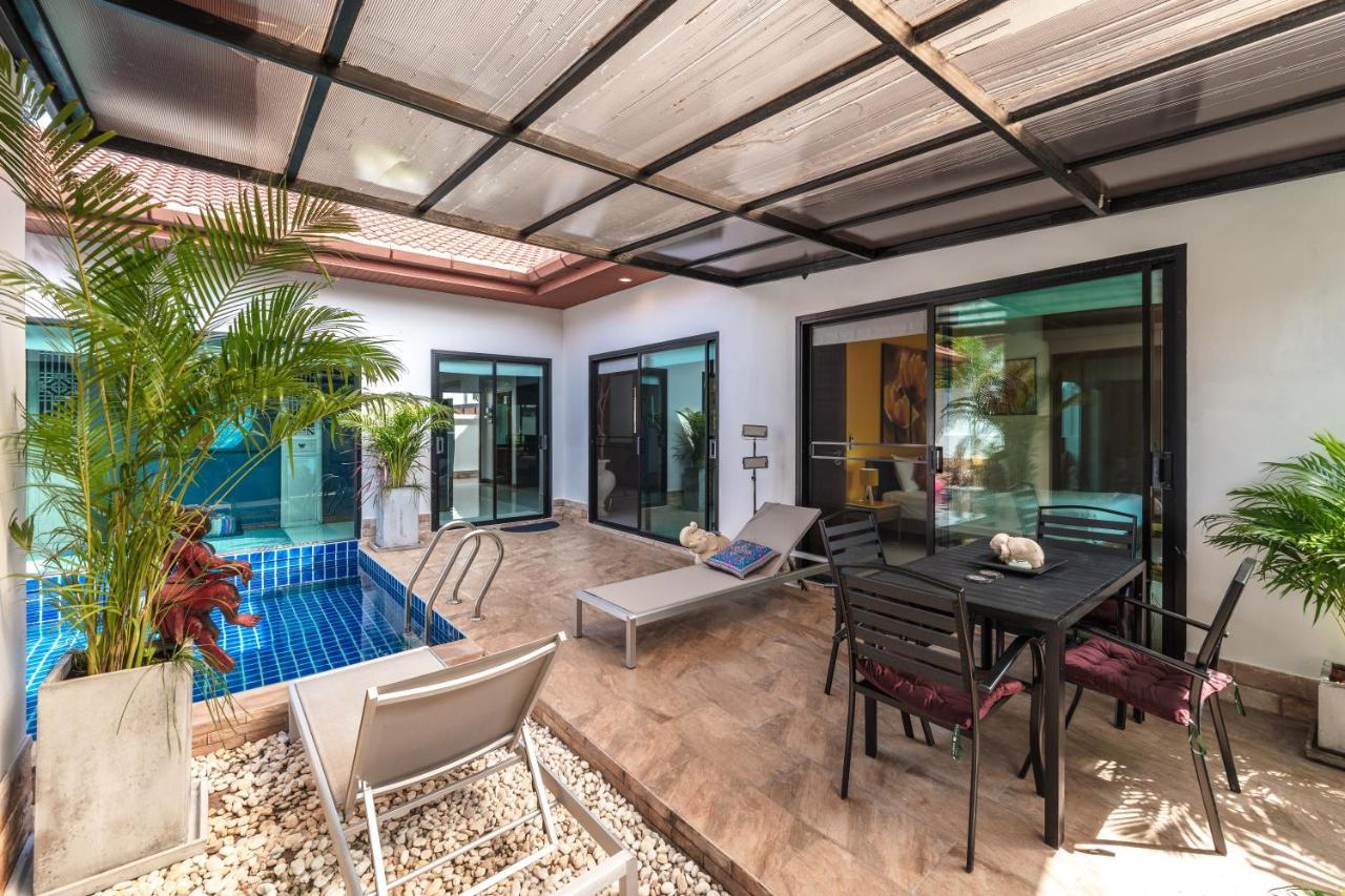 Unique Designer Art Villa Salika, 3Br & Private Pool, Near Rawai And Naiharn Beachs 반 사이 유안 외부 사진