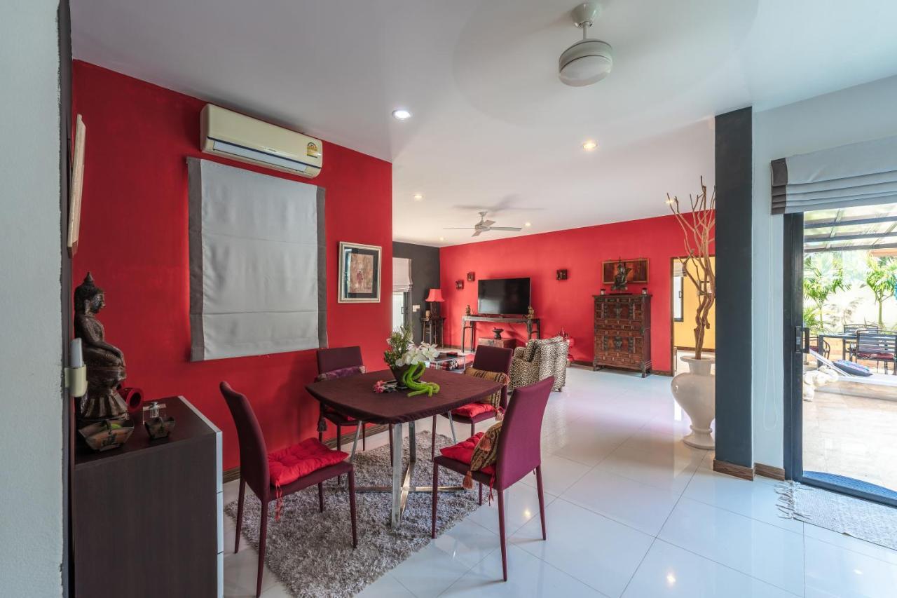Unique Designer Art Villa Salika, 3Br & Private Pool, Near Rawai And Naiharn Beachs 반 사이 유안 외부 사진