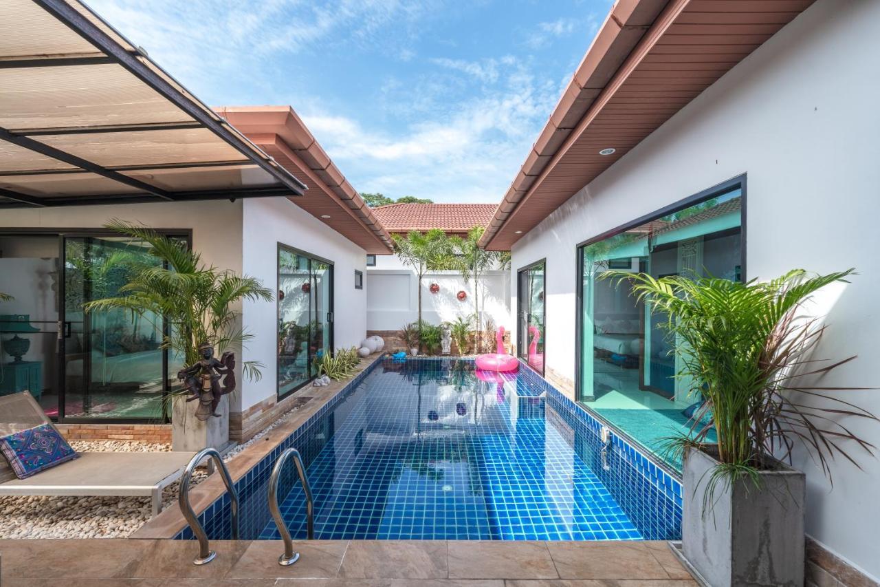 Unique Designer Art Villa Salika, 3Br & Private Pool, Near Rawai And Naiharn Beachs 반 사이 유안 외부 사진