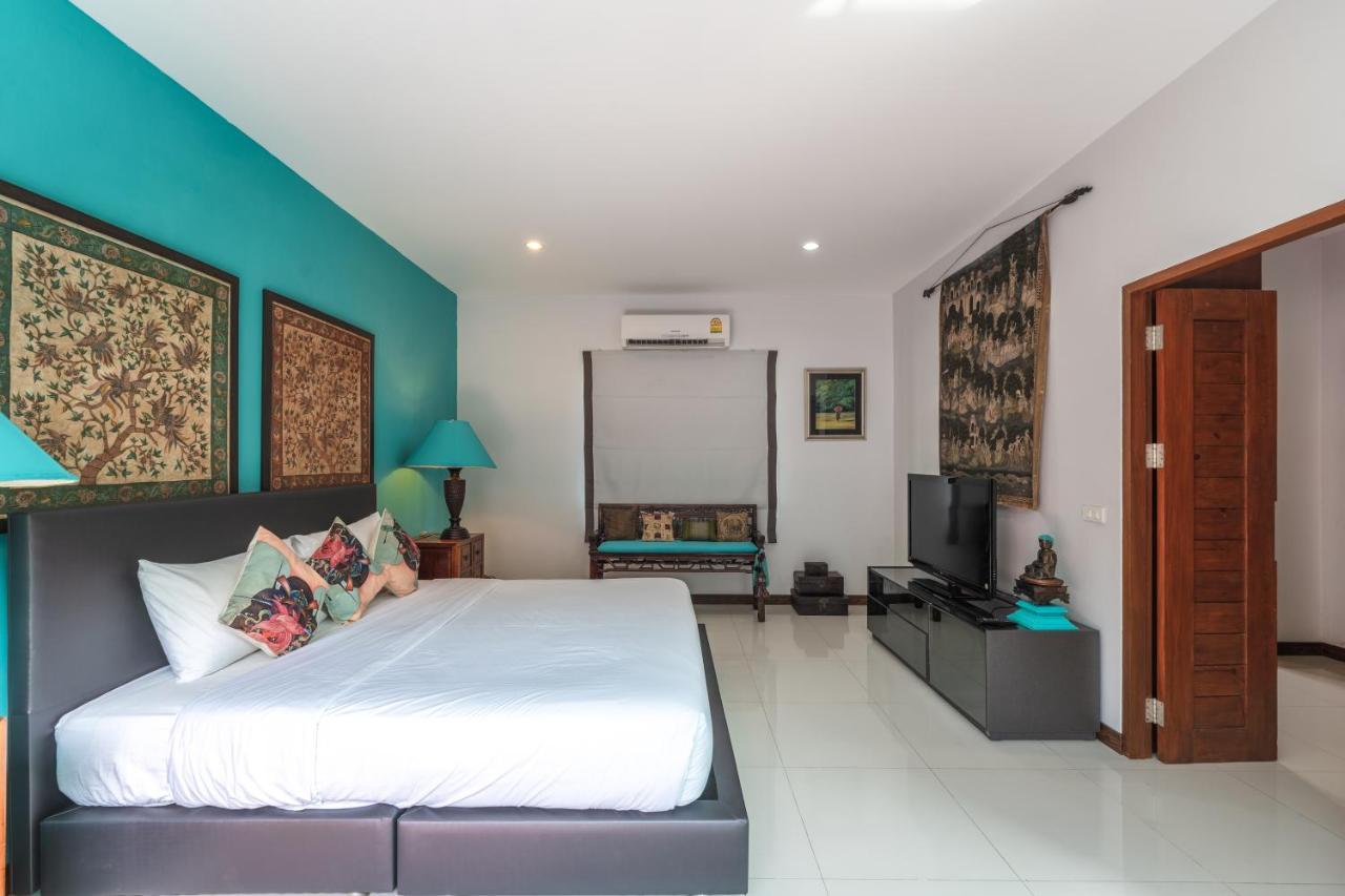 Unique Designer Art Villa Salika, 3Br & Private Pool, Near Rawai And Naiharn Beachs 반 사이 유안 외부 사진