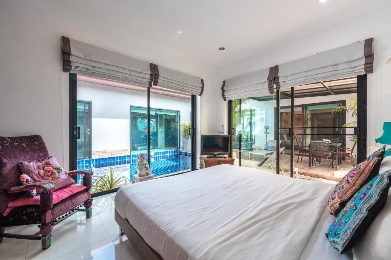Unique Designer Art Villa Salika, 3Br & Private Pool, Near Rawai And Naiharn Beachs 반 사이 유안 외부 사진